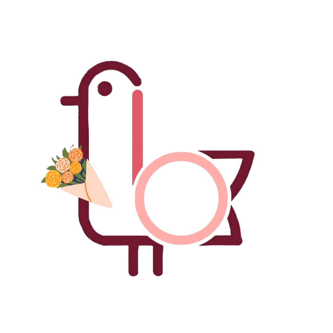 On-Brand Golf Mother's Day seagull graphic with a chick and flowers