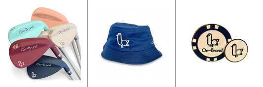 On-Brand Golf Summer Bundle — Phoenix Wedge, bucket hat, and ball marker